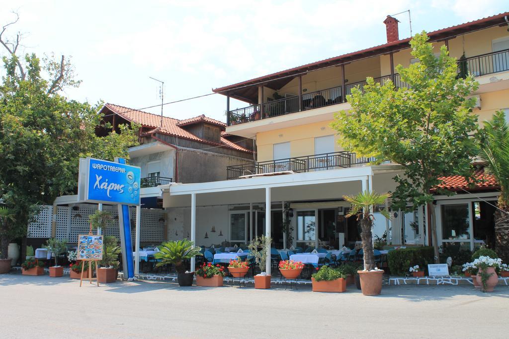 Xaris Hotell Platamonas Eksteriør bilde